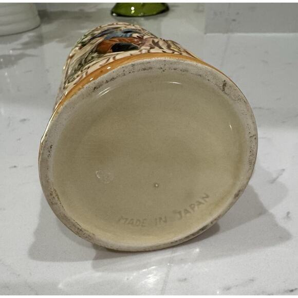 HEILT ALLEN SCHMERZ Vintage German Collectible Embossed Beer Stein Mug - Picture 3 of 4